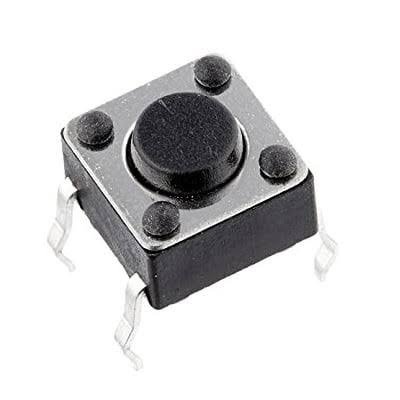 4-Pin Tactile Push Button Switch for PCB & DIY Electronics Projects