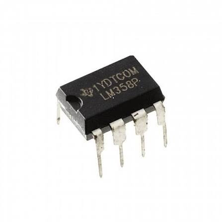 LM358 Dual Operational Amplifier (Op-Amp) IC DIP-8