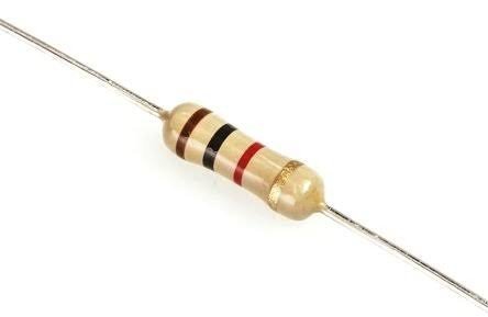 1kΩ Through-Hole Carbon Film Resistor 1/4W