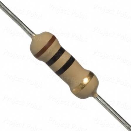 10Ω Through-Hole Carbon Film Resistor 1/4W