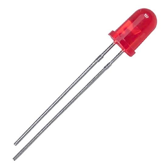 Red 5mm LED Through-Hole (2-Pin) media 1