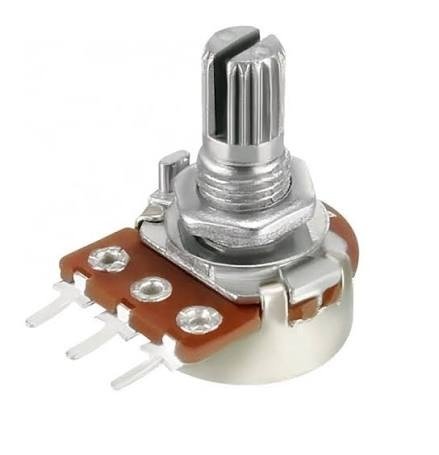 1kΩ Rotary Potentiometer Through-Hole Variable Resistor