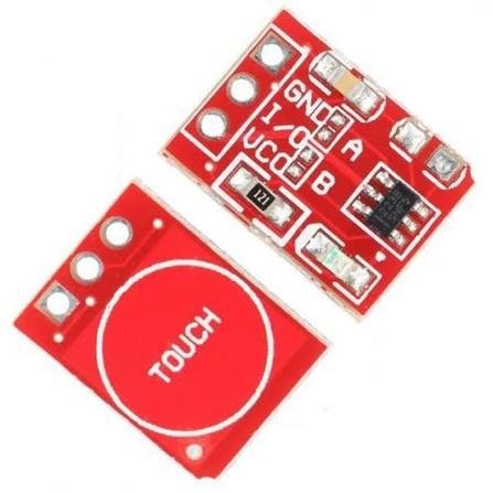 TTP223 Capacitive Touch Switch Sensor Module media 1